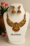 PRASSHA “Divya Lakshmi” Temple Jewellery Set