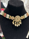 Royal Kundan Pearl Choker Set